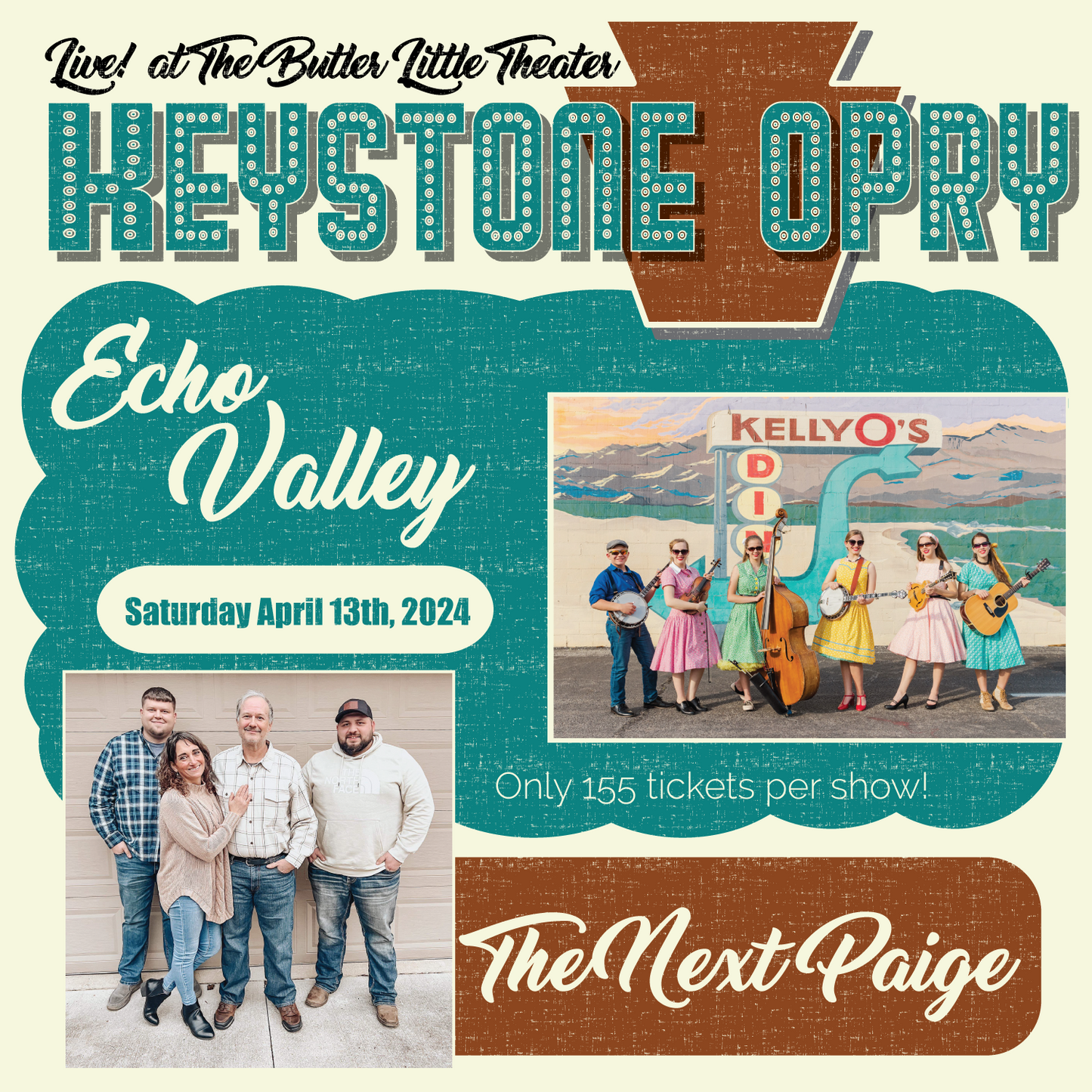 Keystone Opry April 13th 2024 @ 1:00PM