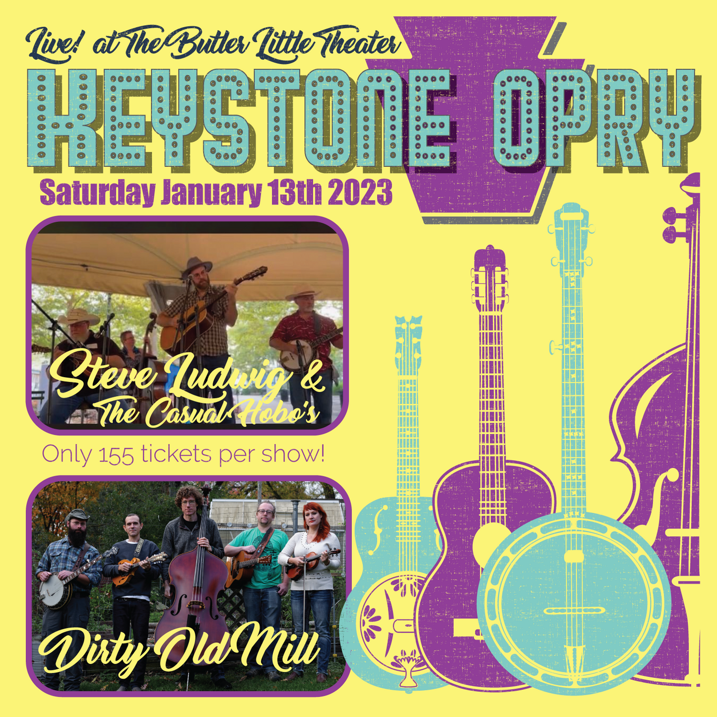 Keystone Opry January 13th 2024 @ 1:00PM